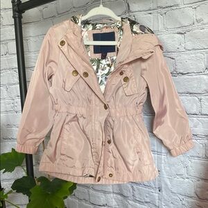 Limited Too Blush Jacket with Tropical Lining
